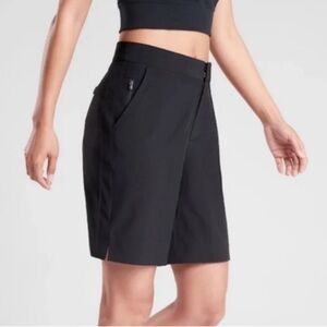 Women’s | Athleta Tribeca Bermuda Shorts | Black | Size 6